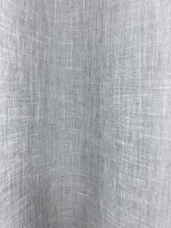 silvergrå gardin tyg